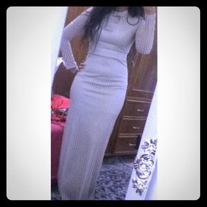 Long sleeve skinny Dress